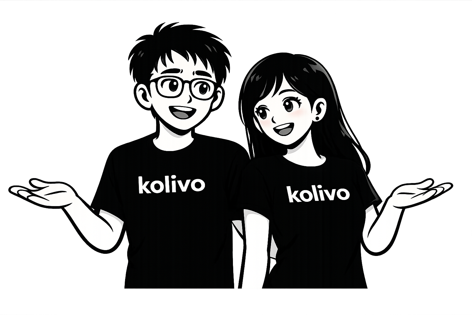 John & Jenny, asisten pemasaran Kolivo